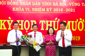 Thủ tướng phê chuẩn Phó chủ tịch tỉnh UBND tỉnh Bà Rịa - Vũng Tàu