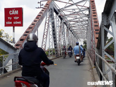 Cận cảnh cầu trăm tuổi nối TP.HCM với Bình Dương sắp tháo dỡ