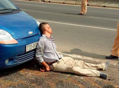 Khởi tố vụ án tài xế ô tô ép xe khiến đại uý CSGT thiệt mạng