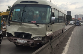 Tai nạn liên hoàn trên quốc lộ, nhiều nạn nhân mắc kẹt kêu cứu