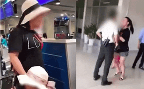 Nữ đại úy công an gây rối tại Sân bay Tân Sơn Nhất xin lỗi người đăng clip?