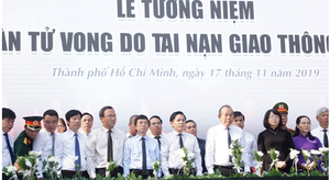 Tưởng niệm nạn nhân thiệt mạng do tai nạn giao thông