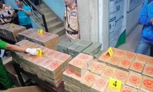 1.397 bánh heroin bị thu giữ trong đường dây ma túy khủng do người Đài Loan cầm đầu