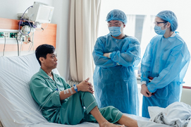 Mất gan trái, ung thư gan phải, may mắn sống sót nhờ em rể hiến tạng