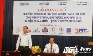 45 công trình khoa học đạt giải Sáng tạo Khoa học Công nghệ Việt Nam