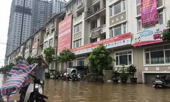 Cư dân biệt thự triệu đô lại 'rẽ sóng ra khơi' sau mưa