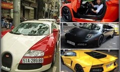 Chân dung 4 thiếu gia chơi xe sang nổi tiếng nhất Việt Nam