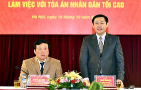 Thu nhập bình quân ở TAND Tối cao là 5,85 triệu đồng mỗi tháng