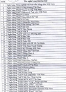 Công bố danh sách 42 ngân hàng đủ điều kiện bảo lãnh bán nhà tương lai