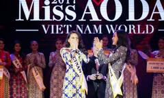 Bùi Quỳnh Hoa đăng quang 'Miss Áo dài Việt Nam World 2017'