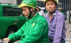 Chủ tịch Tập đoàn Mai Linh Hồ Huy chạy 'xe ôm công nghệ'