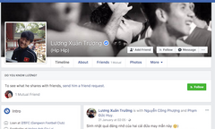 Facebook mạo danh cầu thủ U23 Việt Nam 'mọc lên như nấm'