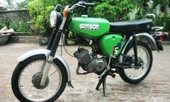 Dân chơi Việt thời bao cấp cưỡi 'siêu xe' Simson, Min 'khờ', Super cub... đi chơi Tết