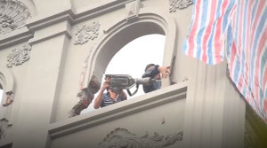 Đang phá dỡ phần xây dựng trái phép của biệt thự ông Nguyễn Thanh Hóa