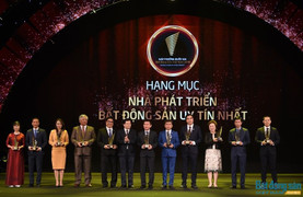 11 doanh nghiệp đạt giải 'Nhà phát triển bất động sản uy tín nhất' 2018