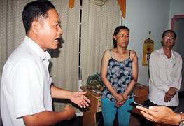 Phường xin lỗi bé gái 13 tuổi bị còng tay khi cưỡng chế đất