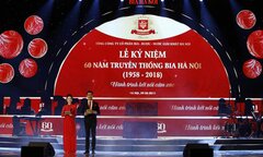 Lễ kỷ niệm 60 năm truyền thống Bia Hà Nội