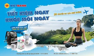 Vietbank khuyến mãi lên đến 8 tỷ đồng