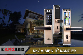 Khóa vân tay Kanzler: Căn hộ thông minh năm 2018