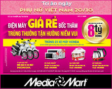 Hàng điện máy Khuyến mại tưng bừng – Mừng ngày phụ nữ Việt Nam 20/10