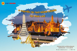 Trúng thưởng nhiều chuyến du lịch nước ngoài cùng Vietbank