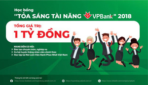 Ra mắt Quỹ học bổng tài năng VPBank 2018