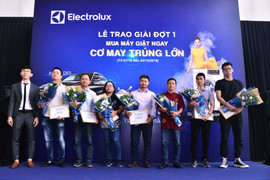 Mua máy giặt Electrolux, cơ hội trúng Mercedes trong dịp khuyến mãi lớn cuối năm