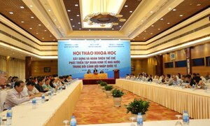 Hoàn thiện thể chế phát triển tập đoàn kinh tế nhà nước