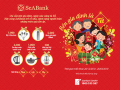 Tận hưởng trọn vẹn dư vị năm mới cùng SeABank với chương trình 'Bên gia đình là tết'