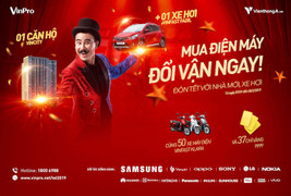 'Mua điện máy – Đổi vận ngay' tại VinPro & Viễn thông A