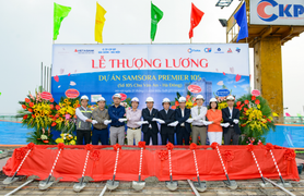 Samsora Premier 105 mừng cất nóc: Ngập tràn quà tặng