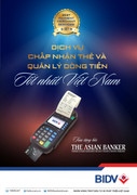 'Ngân hàng có dịch vụ chấp nhận Thẻ và Quản lý dòng tiền tốt nhất Việt Nam 2019'