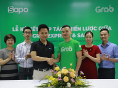 Sapo bắt tay tích hợp dịch vụ giao hàng nhanh GrabExpress