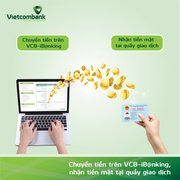 Vietcombank triển khai, cải tiến các tính năng chuyển tiền, nhận tiền trên VCB - iB@nking