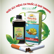 Nước súc miệng Quit Smoking giúp cai thuốc lá một cách tự nhiên