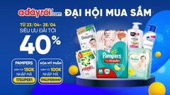 Đại hội mua sắm P&G siêu 'hot', ưu đãi tới 40% trên Adayroi