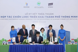 Ecopark hợp tác với doanh nghiệp Tây Ban Nha triển khai thành phố thông minh tại phân khu mới