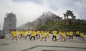 Công viên Sun World náo nhiệt trong vòng bán kết Flashmob