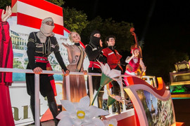 Hé lộ hình ảnh xe hoa rực rỡ sẽ tham gia Lễ hội Carnaval đường phố DIFF 2019