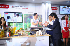 Thiết bị lọc nước số 1 Nhật Bản Mitsubishi Cleansui ra mắt tại Việt Nam