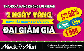 2 ngày vàng đại giảm giá: TV LED 32’’ giá chỉ 1,99 triệu