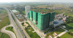 Eurowindow River Park tung ra những căn shophouse cuối cùng trong lễ cất nóc