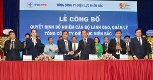 EVNNPC tổ chức Lễ công bố Quyết định bổ nhiệm cán bộ lãnh đạo và quản lý