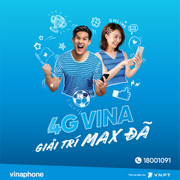 Xem phim, chơi game 'bất chấp' Data với 4 gói cước mới của VinaPhone