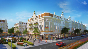 Ra mắt dãy shophouse mặt đường tại Shophouse Europe