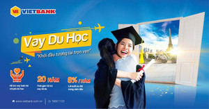 Vietbank cho vay 100% chi phí cho du học sinh
