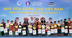 Quỹ sữa Vươn Cao Việt Nam nỗ lực vì sứ mệnh: 'Để mọi trẻ em đều được uống sữa mỗi ngày'