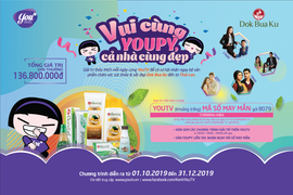 'Vui cùng YouPy, cả nhà cùng đẹp' – Chương trình quà tặng bất ngờ từ YouTV