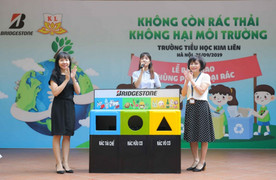 Bridgestone Việt Nam khởi động chương trình 'Không còn rác thải, không hại môi trường' 2019