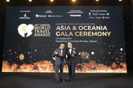 Fraser Suites Hanoi của BIM Land đạt giải World Travel Awards 2019